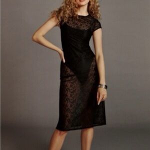 Reformation Declan Knit Midi Dress